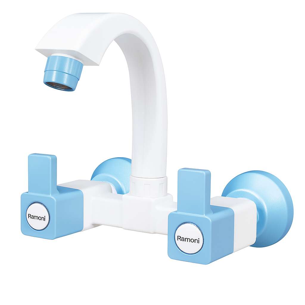 Ramoni Premium PTMT Kitchen Sink Mixer 20mm Square