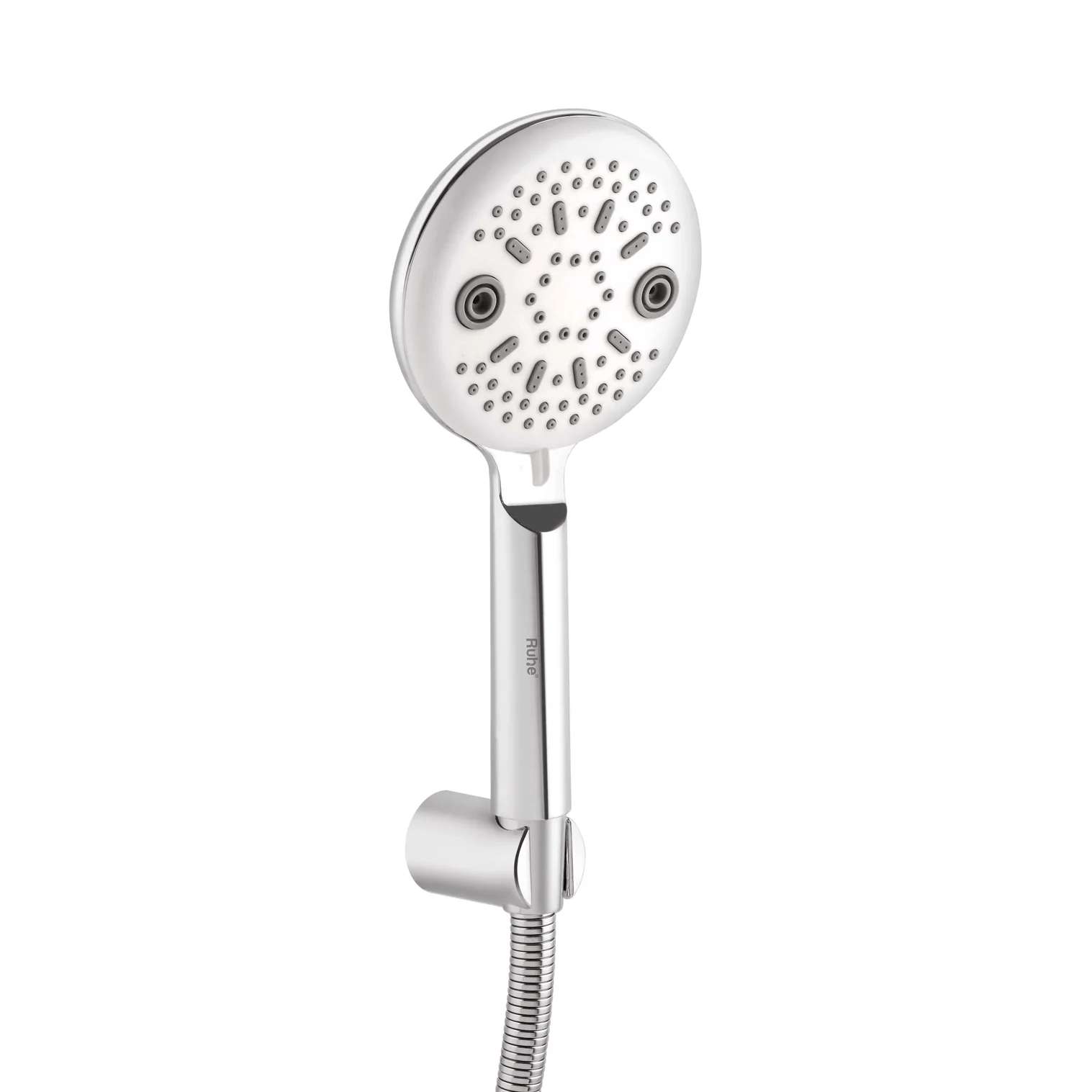 Symbol Triple Flow ABS Hand Shower with 304-grade SS Hose & Hook