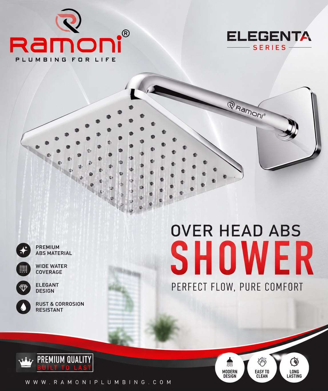 4x4 ramoni shower