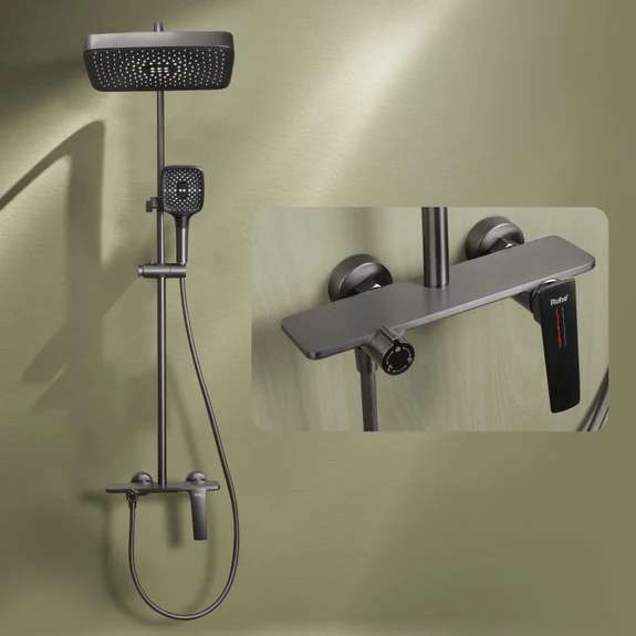 Mist Hand Shower with 304-grade SS Hose & Hook